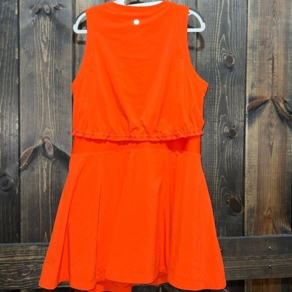 Athleta Venture Out Dress 12 Orange Activewear Outdoors Hiking Stretch Shorts - Picture 5 of 9